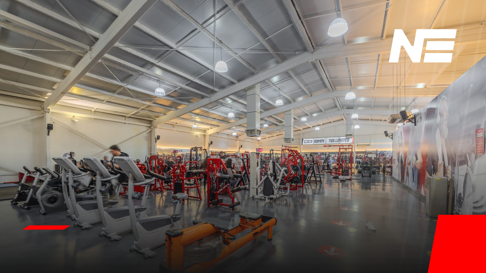 Sala de máquinas y zona de cardio de Nutre y Entrena en Talca
