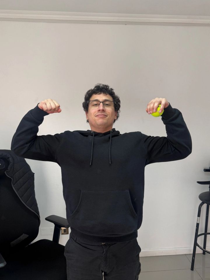 Nico M., después de su cambio en Nutre y Entrena