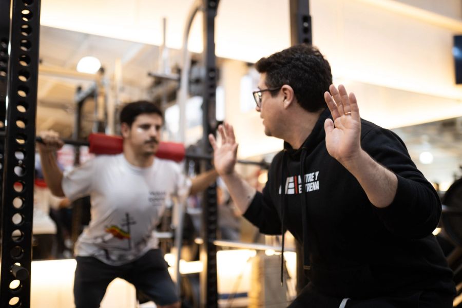 Ejercicio terapéutico de rehabilitación en Nutre y Entrena Talca