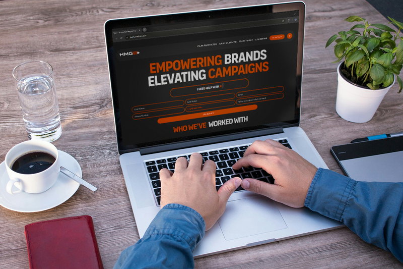 Harris Media website screenshot