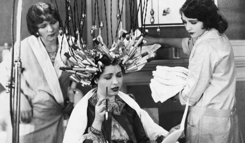 vintage hair salon