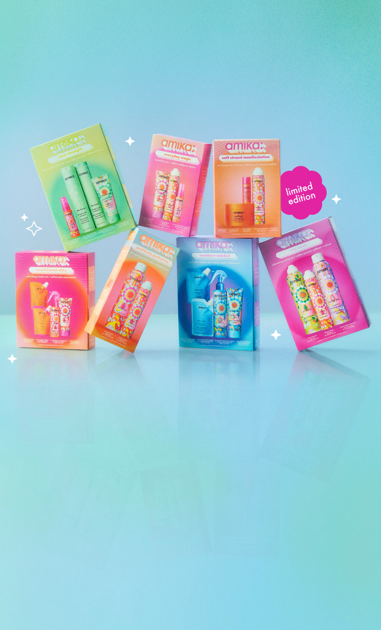 holiday haircare gift sets | amika