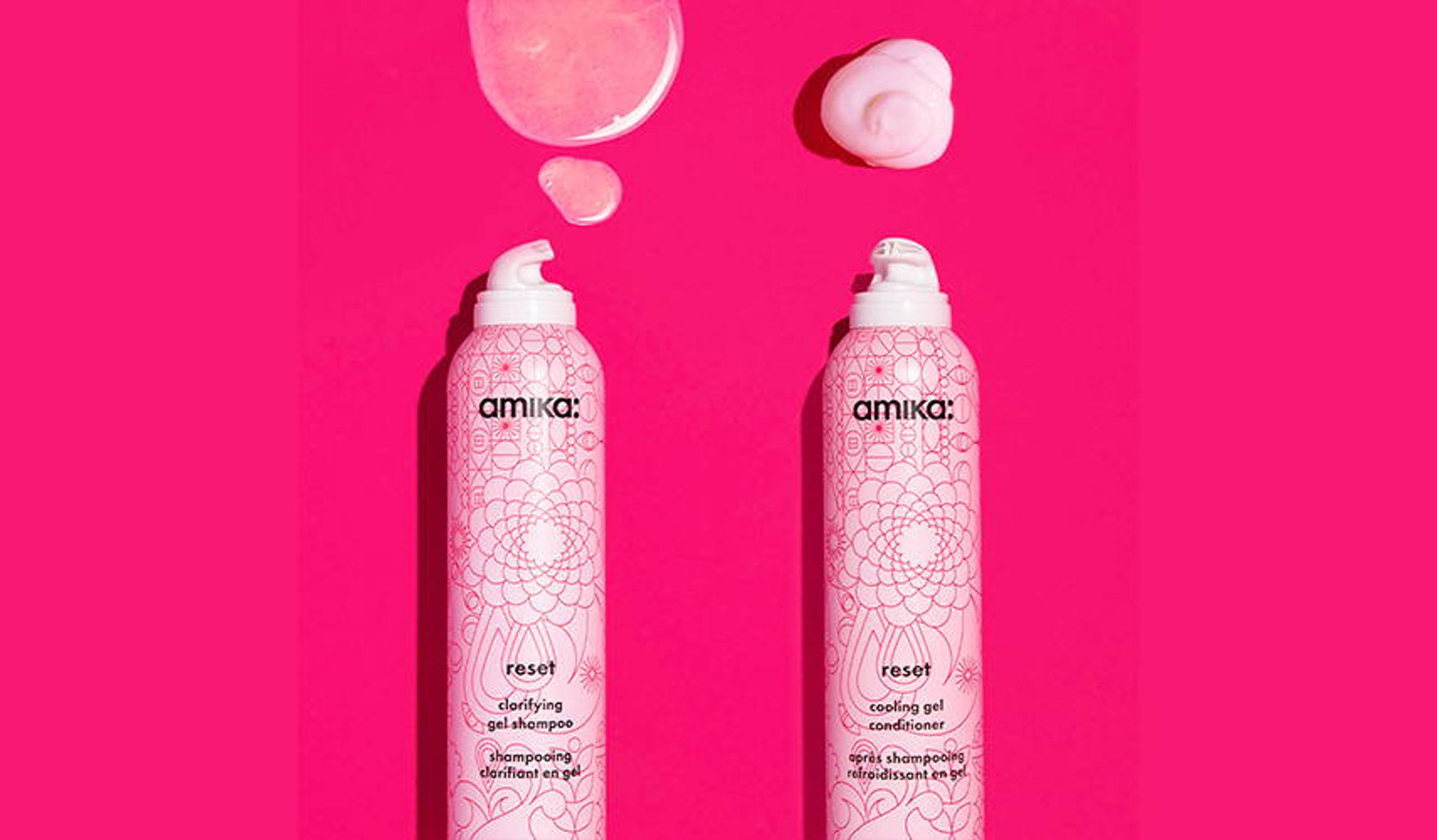 reset clarifying gel shampoo and reset cooling gel conditioner
