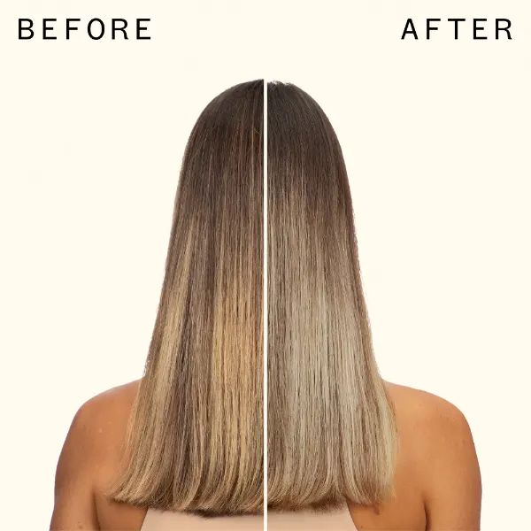 bust your brass cool blonde repair shampoo before and after
