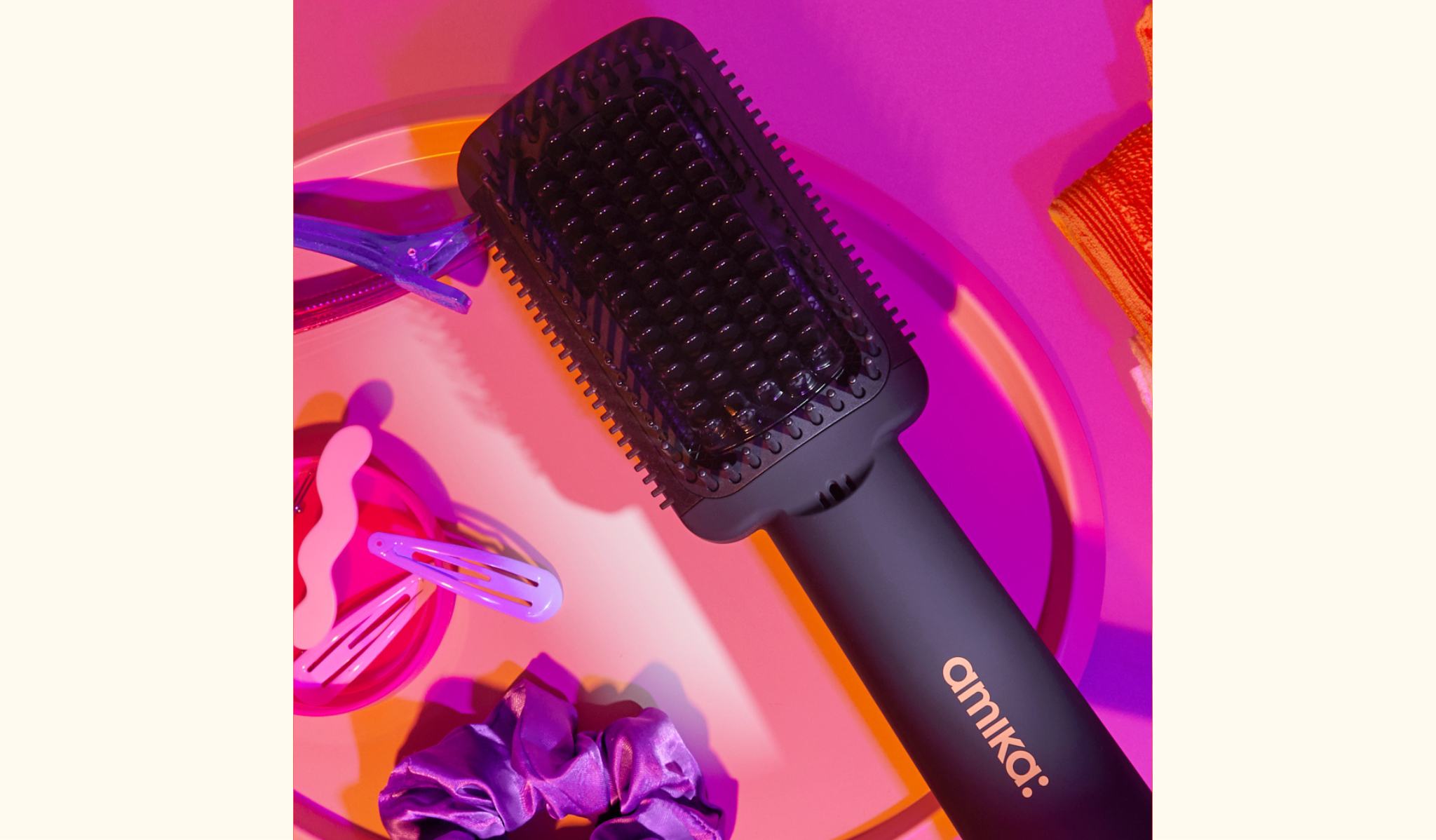 double agent 2-in-1 blow dryer and straightening brush