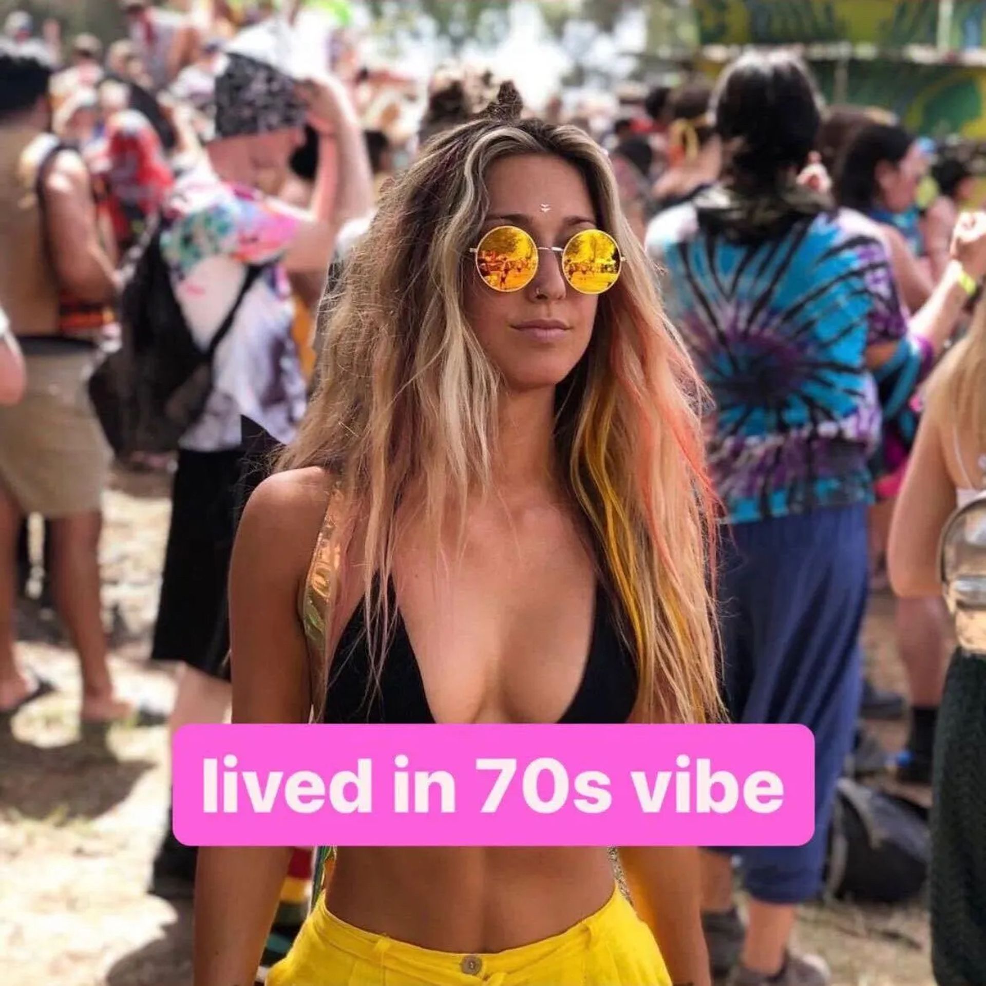 lived in 70s vibe hairstyle