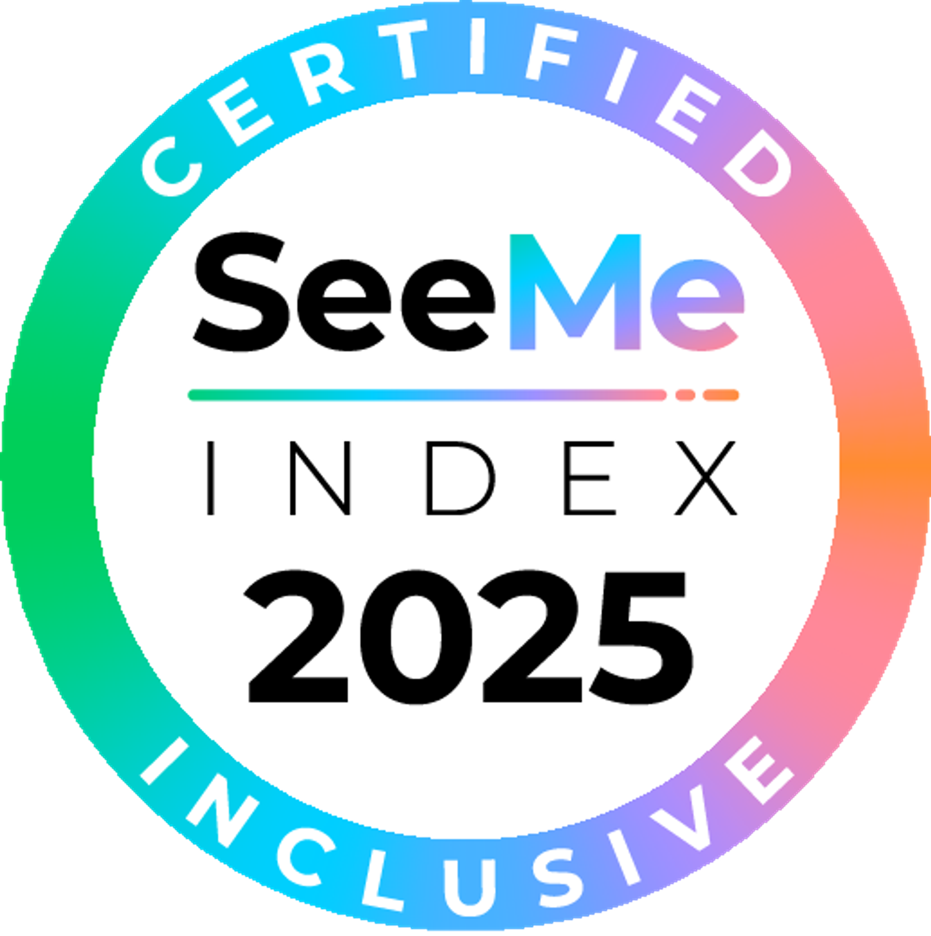 amika's certified SeeMe Index 2025 seal