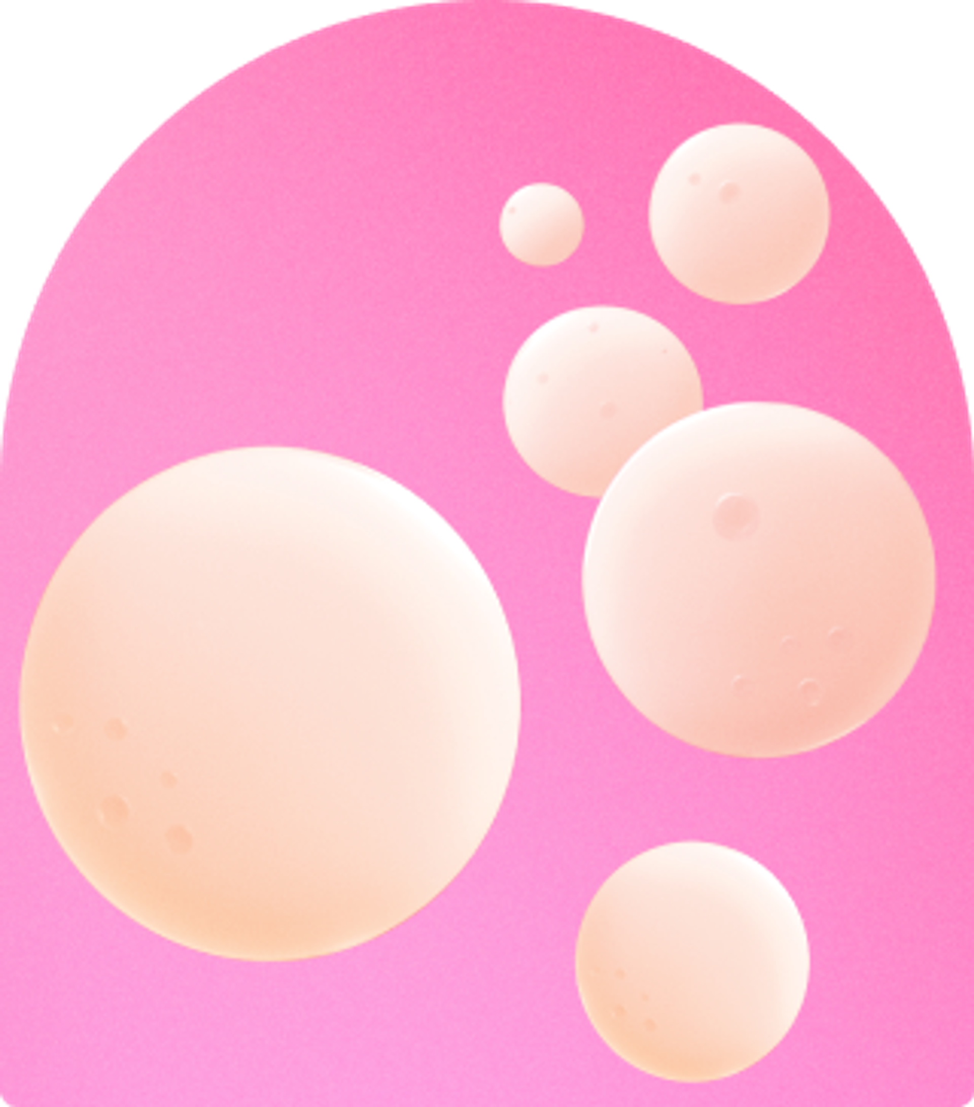 image of hydrasoft smoothing complex​ against a soft pink background.