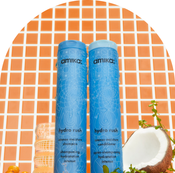 hydro rush intense moisture leave-in conditioner and dream routine overnight hydrating treatment