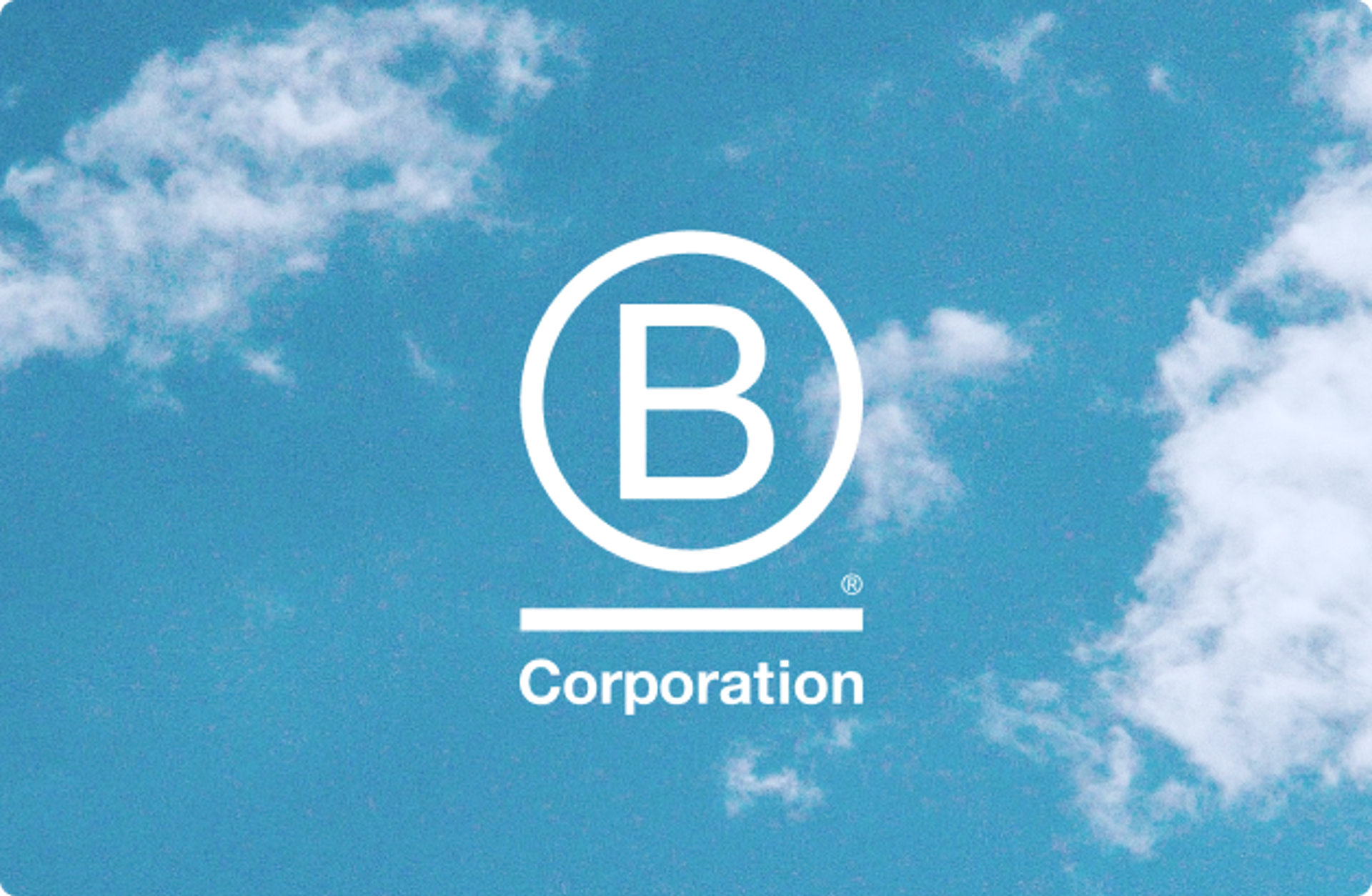 b corp logo