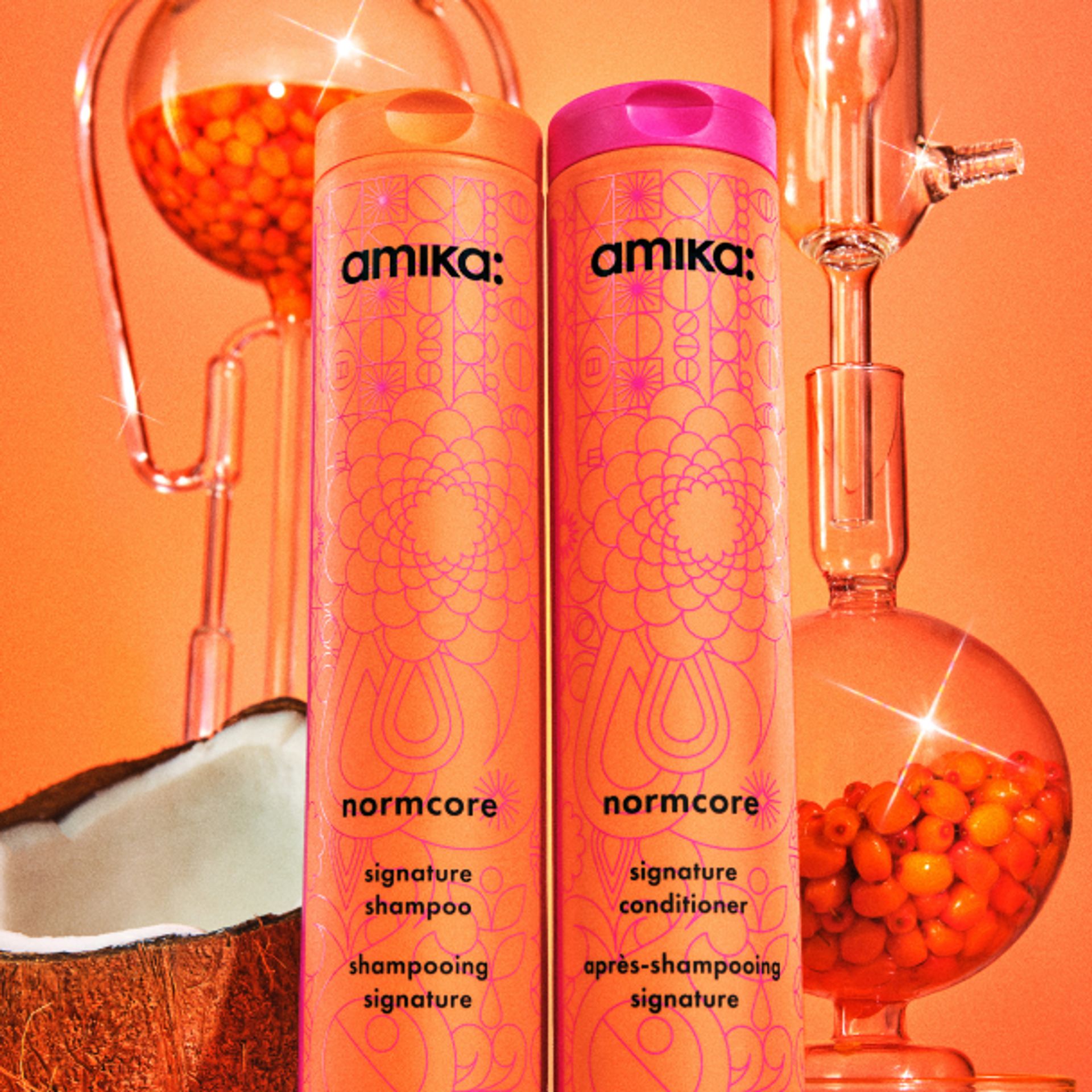 normcore signature shampoo and conditioner