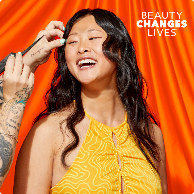 beauty changes lives graphic