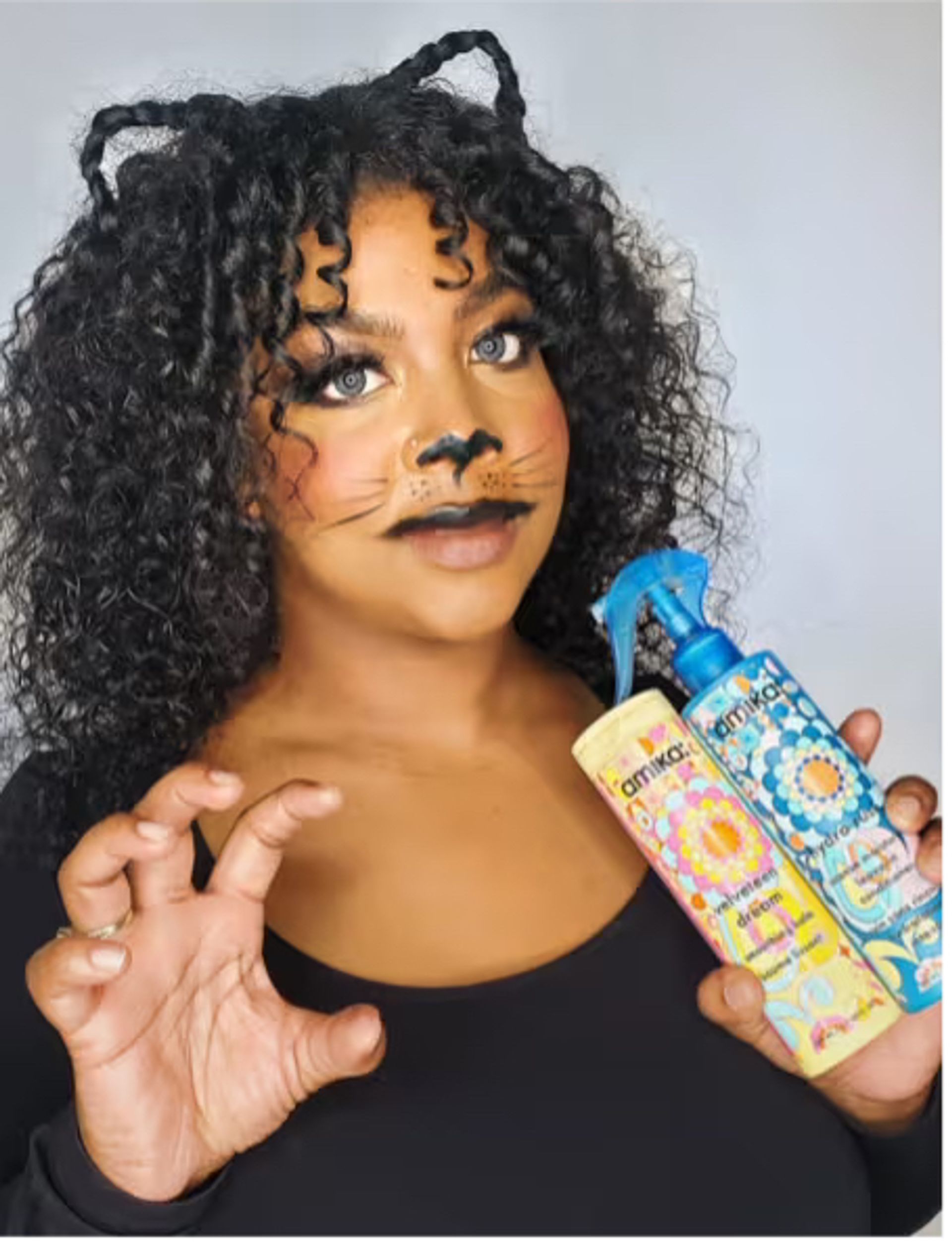 cat halloween look