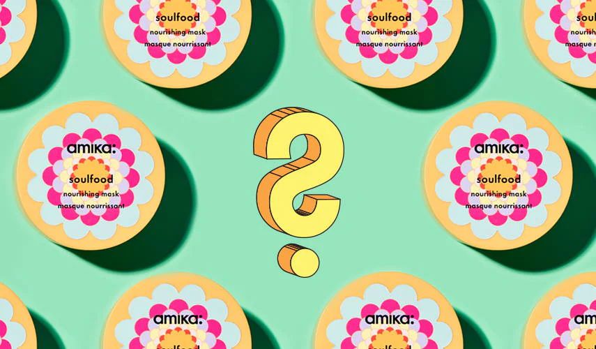soulfood nourishing mask jars with a question mark icon