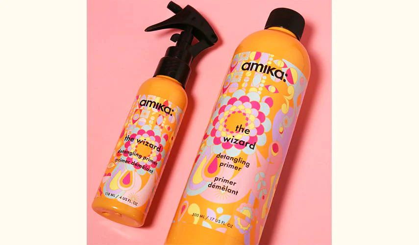 the wizard detangling primer in two sizes