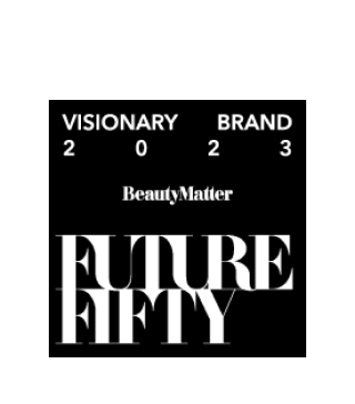 Seal for Beauty Matter's Future Fifty Visionary Brand- 2023