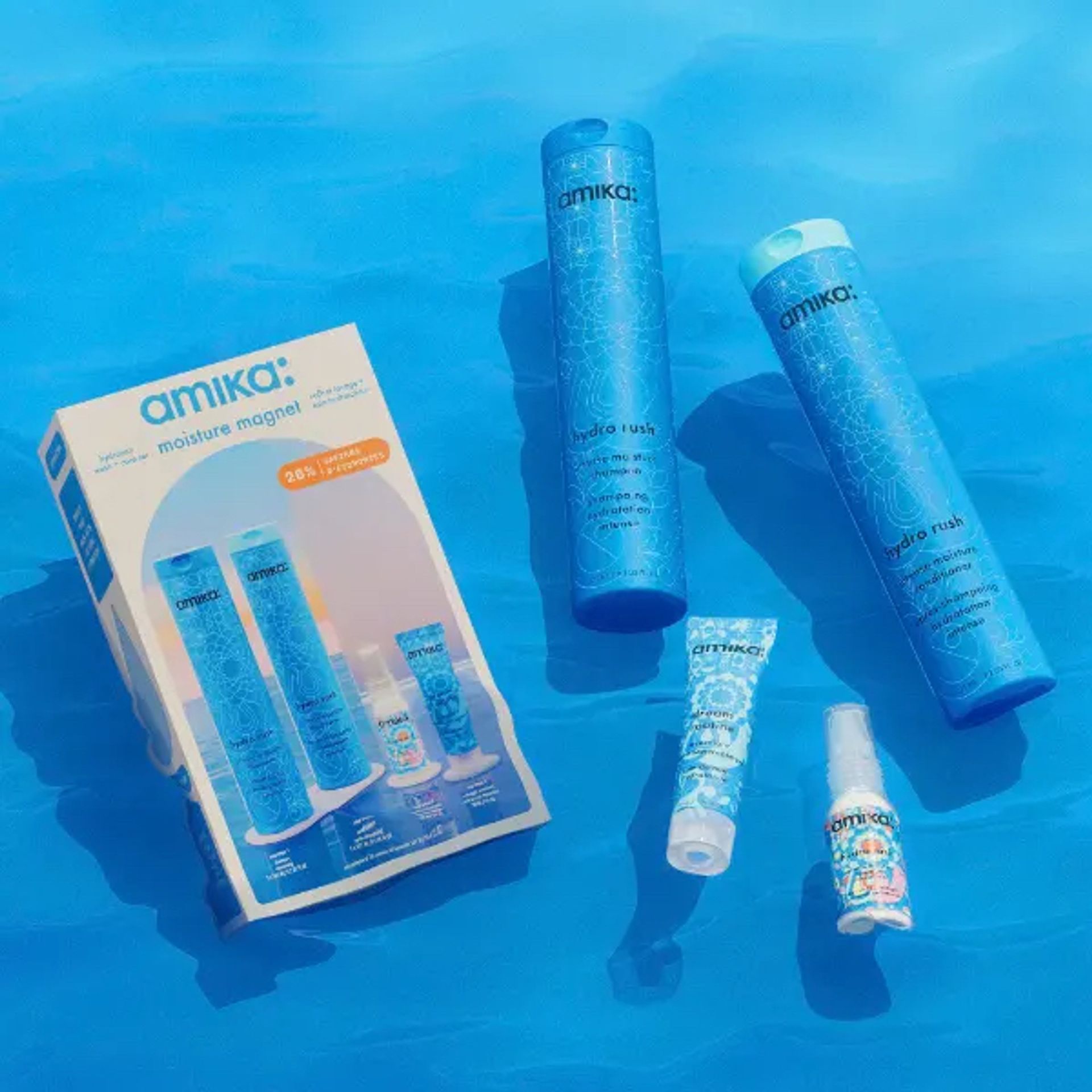 moisture magnet wash + care hair set