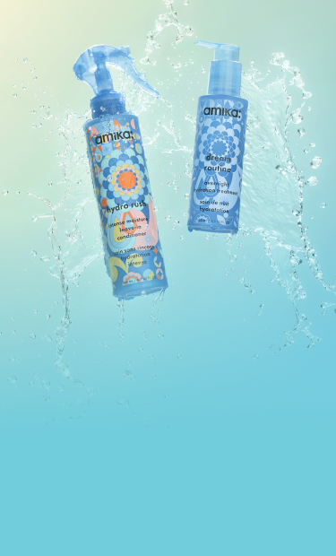 hydro rush intense moisture leave-in conditioner and dream routine overnight hydration treatment