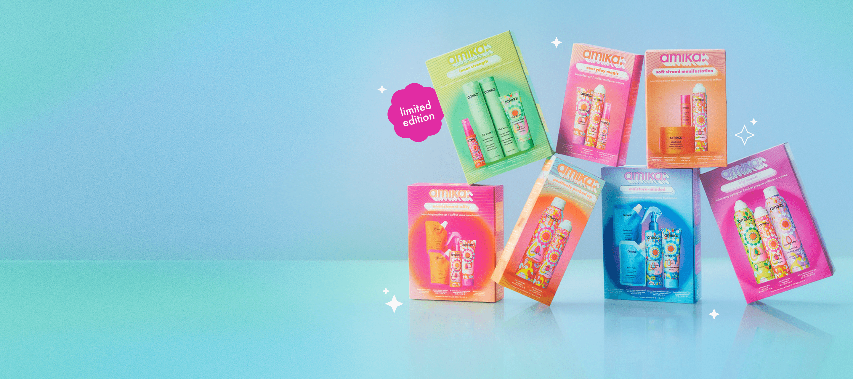 holiday haircare gift sets | amika