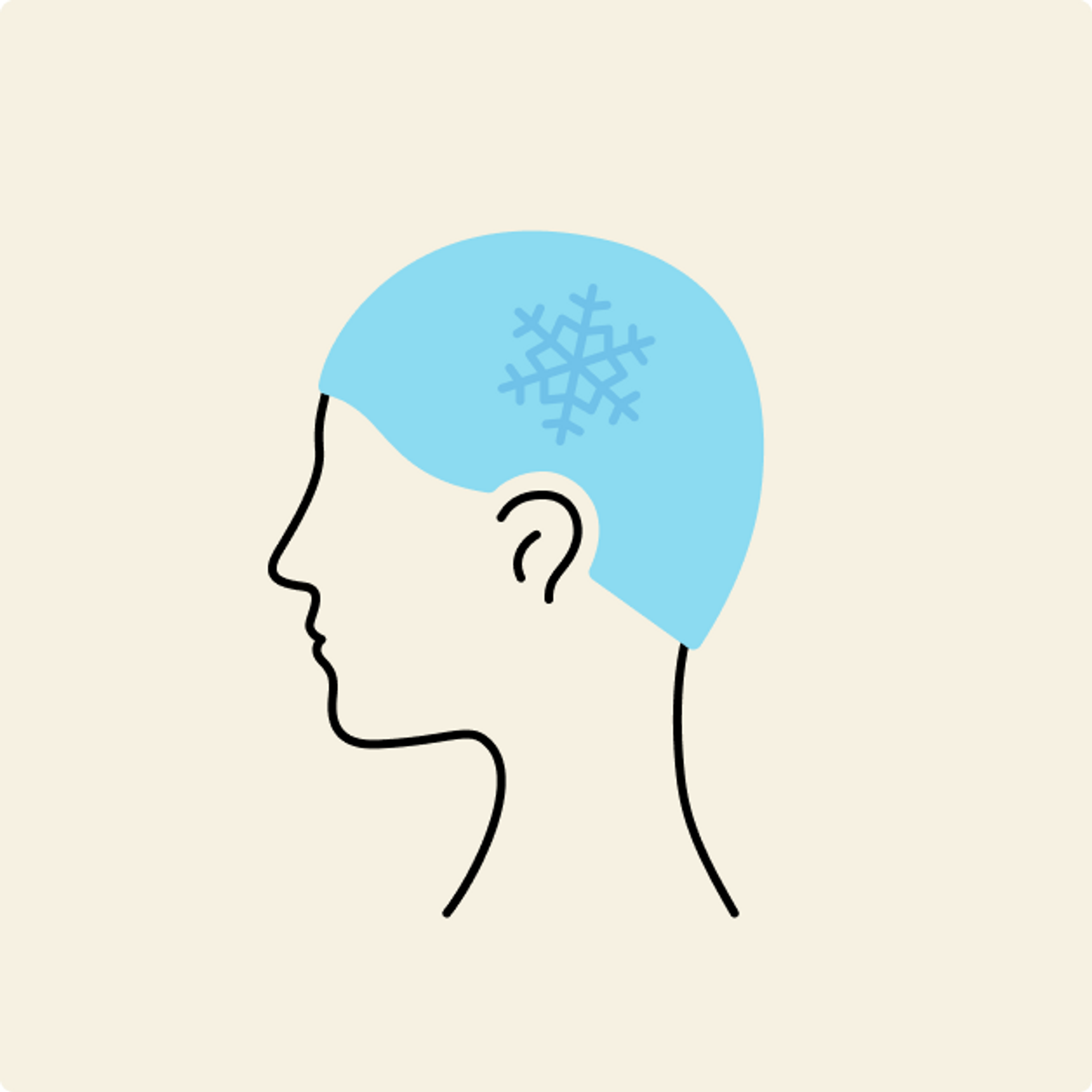 cold cap icon