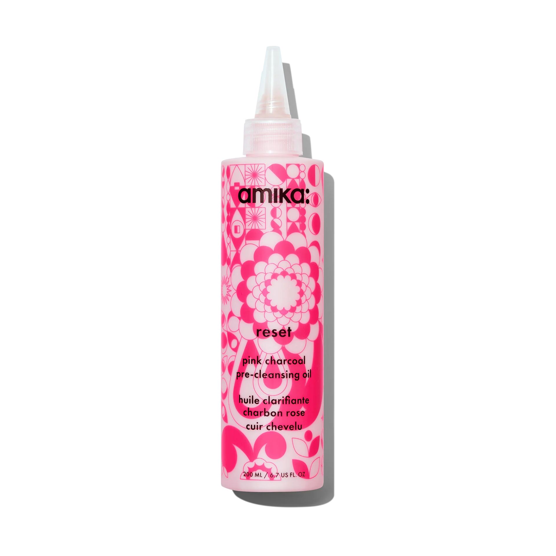 reset pink charcoal pre-cleansing oil