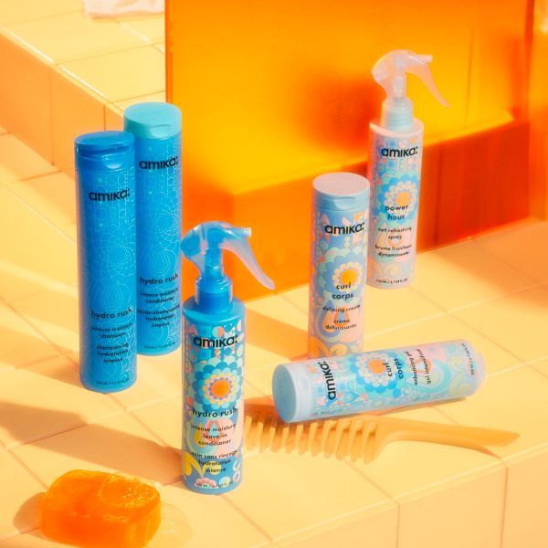 amika curl and hydration collection products
