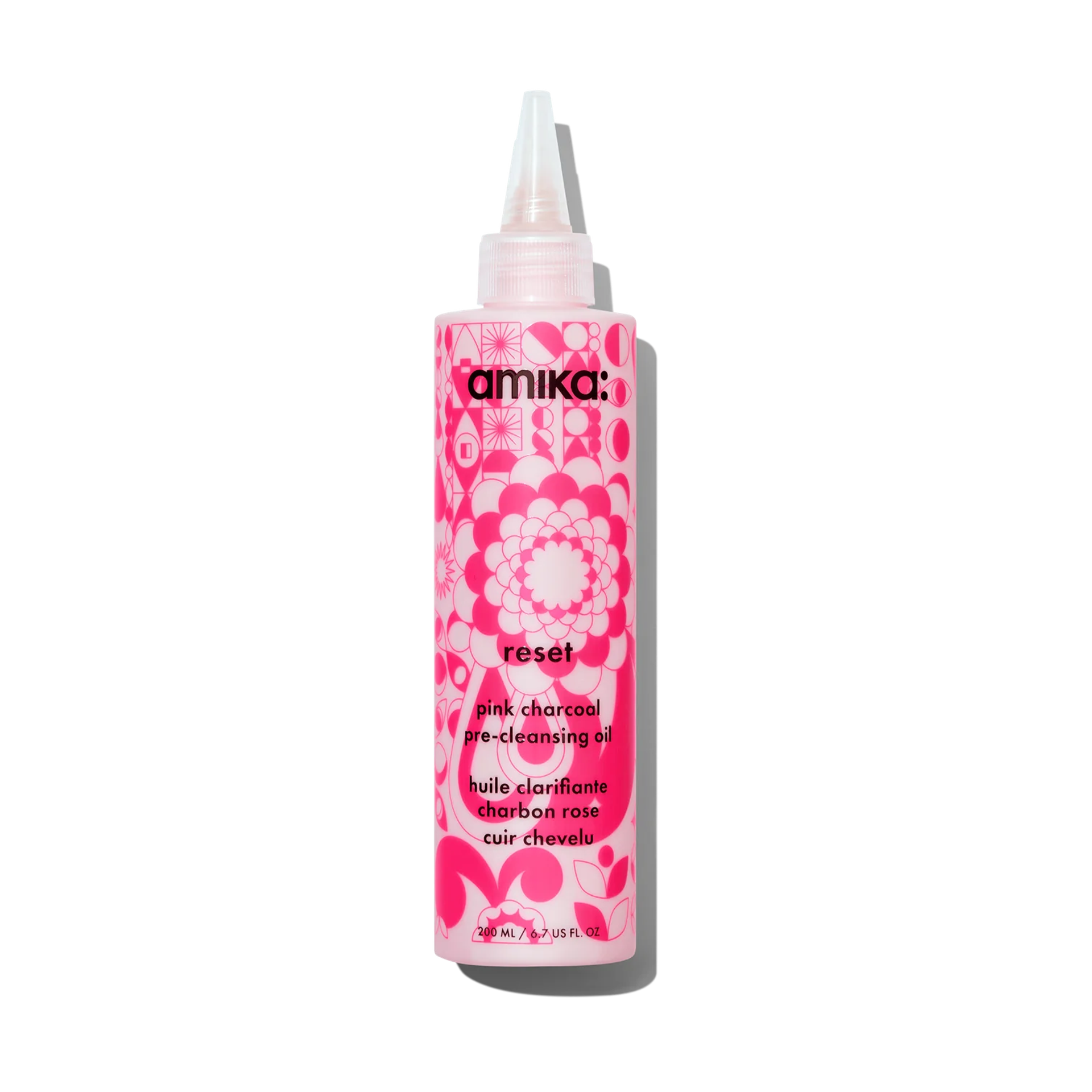 reset pink charcoal pre-cleansing oil