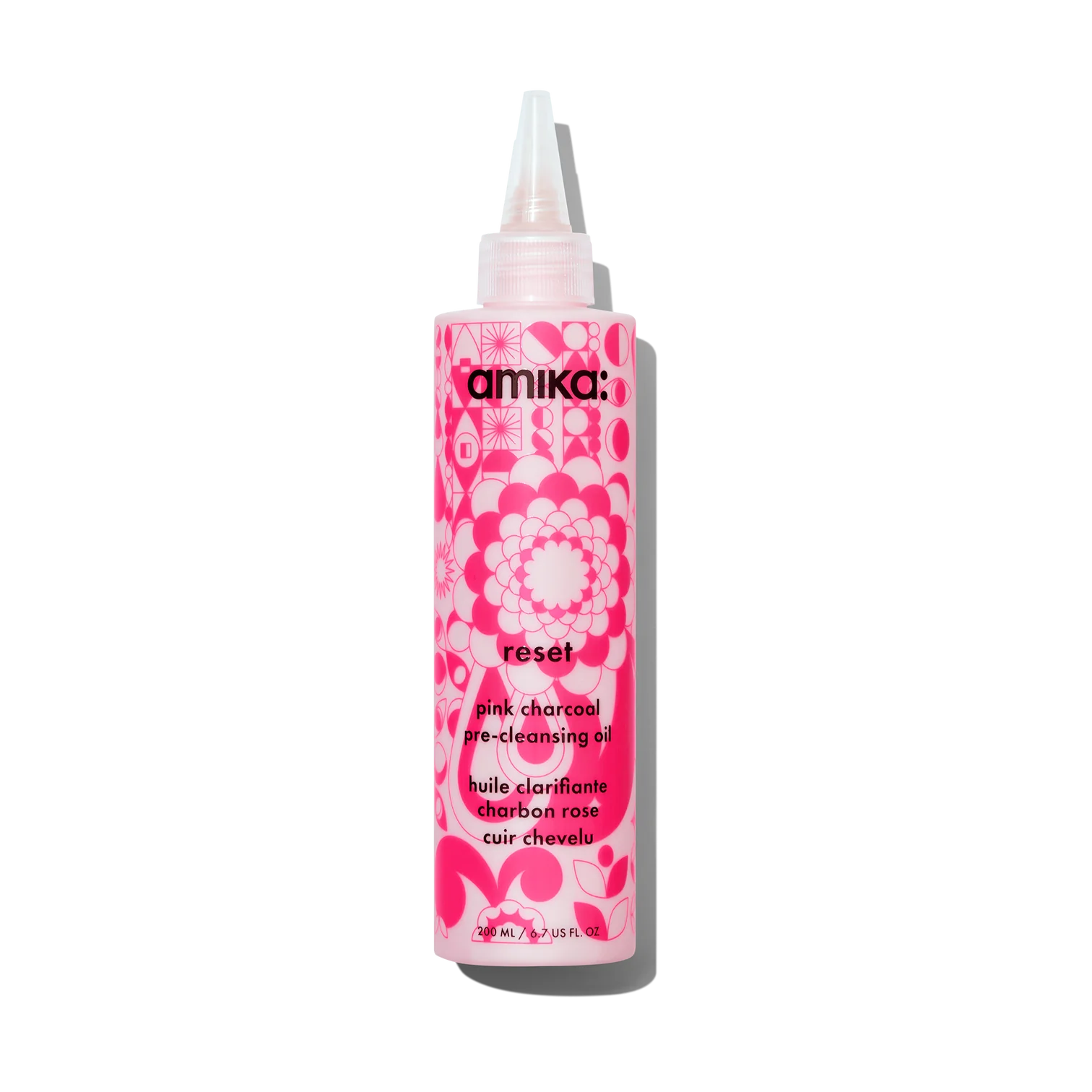 reset pink charcoal pre-cleansing oil