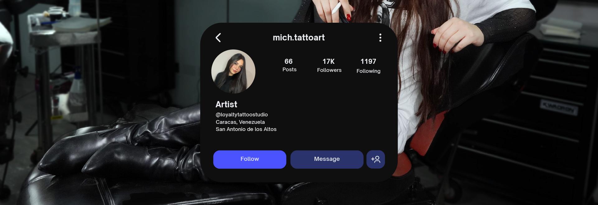 Social Media Campaign mich-tattoo - Banner 1
