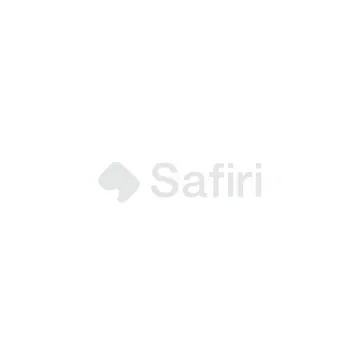 The Safiri logotype shown with its construction grid.
