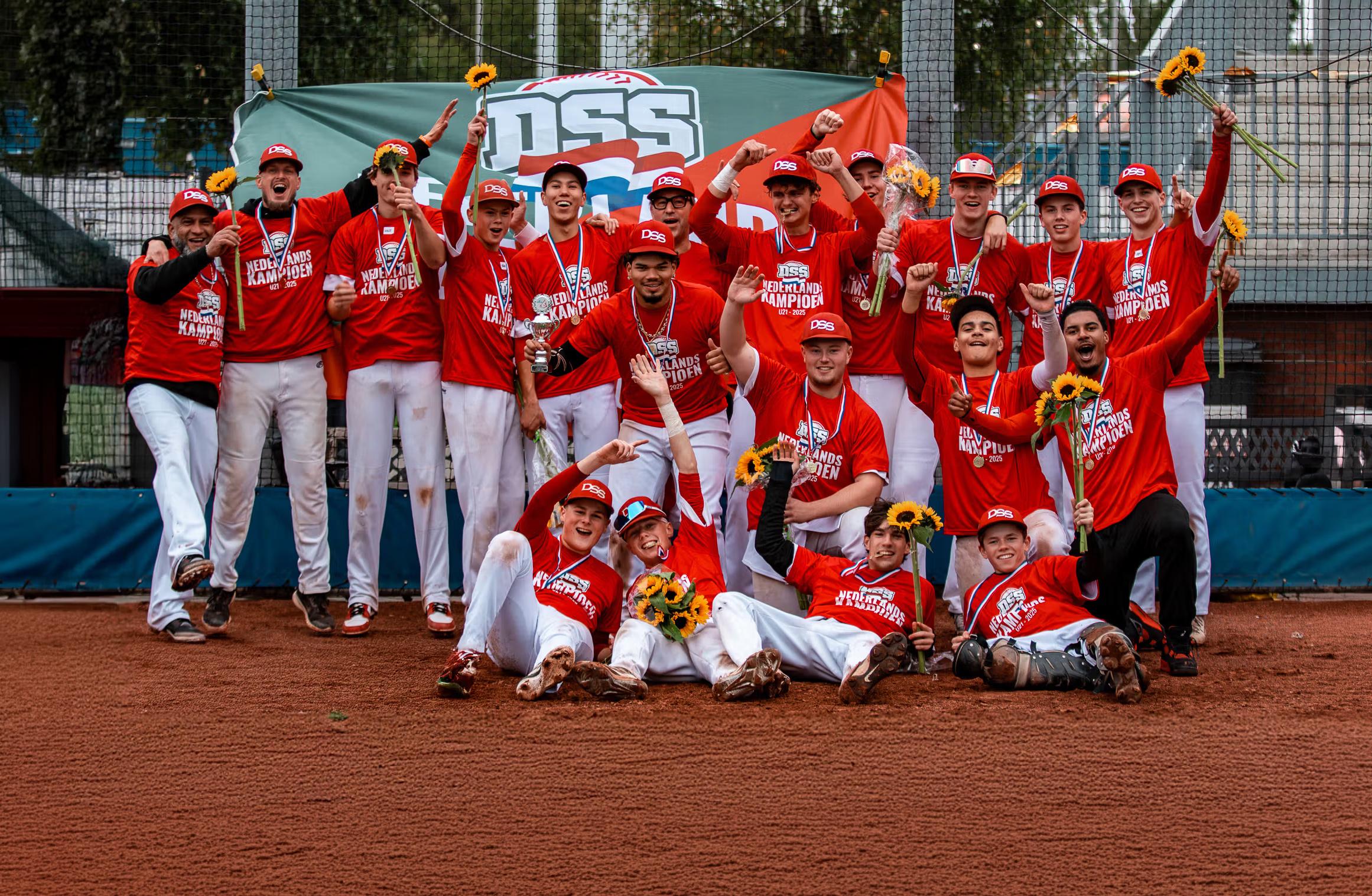 U21 DSS Haarlem honkbal is Nederlands Kampioen 2025