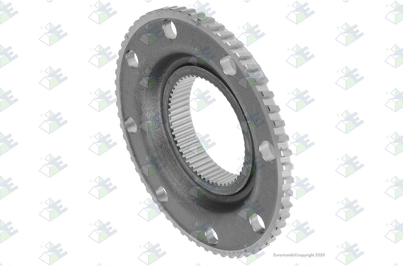 Brida portacorona 60 dientes H=46 mm