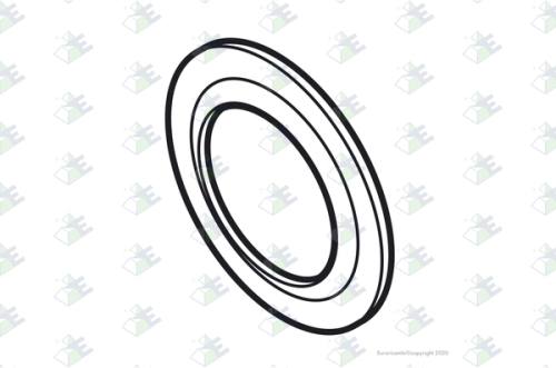 Anillo de ret.45x65x10 mm