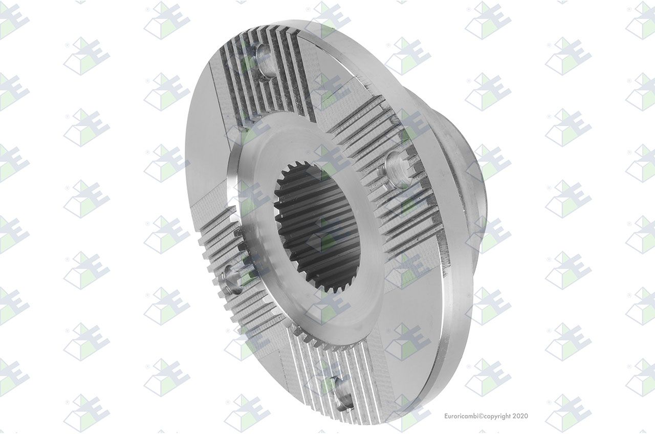 Brida salida d.180 din 9 dientes