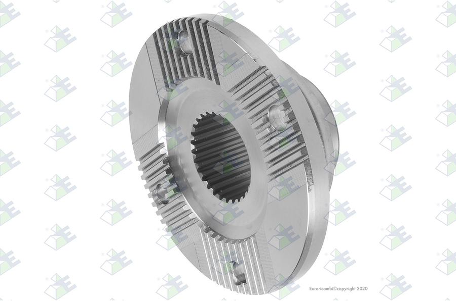 Brida salida d.180 din 9 dientes