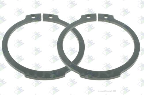 Anillo Seeger e.2.80 mm