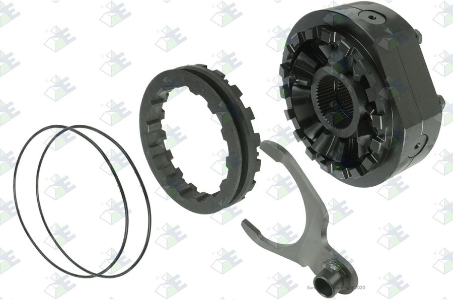 Caja de satélites completa