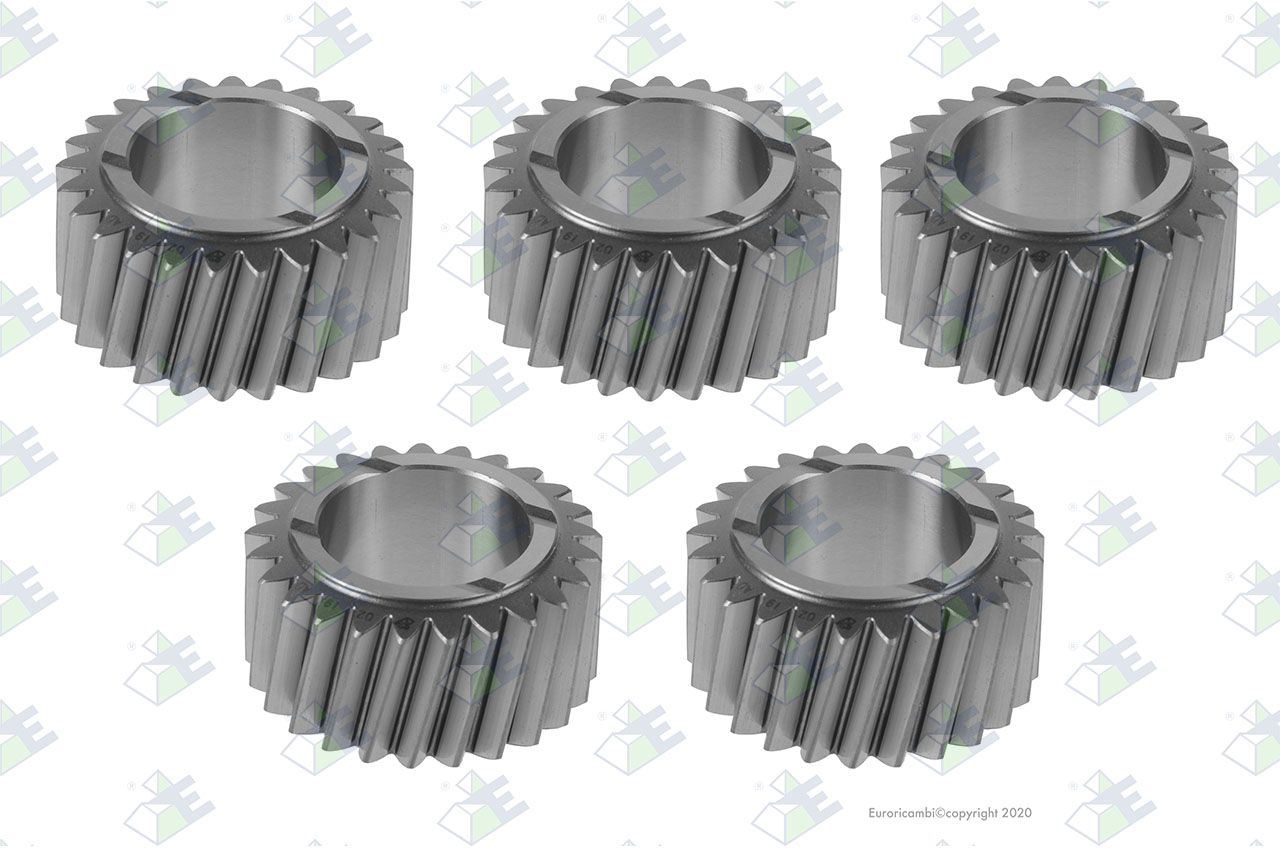 Piñón satélite 25 dientes