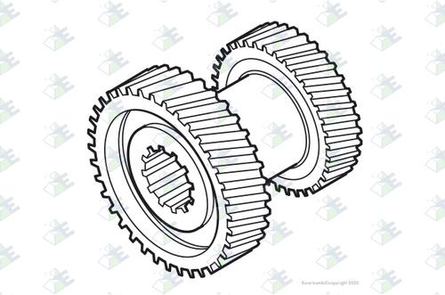 Engr. doble 3a/4a 24/31 dientes