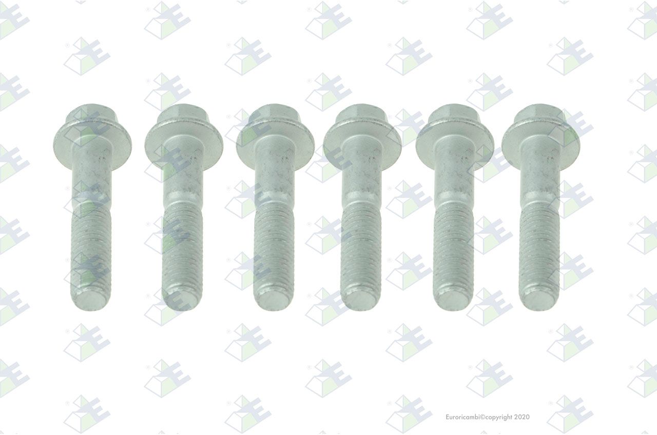 Tornillo t.e. m10×50