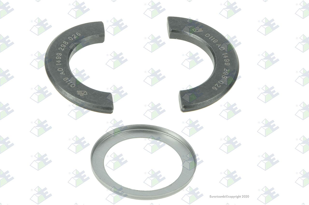 Juego anillos e.4.90 mm