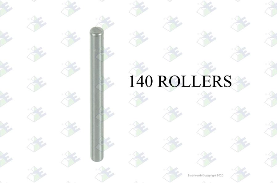 Rodillo 2.5x27.8