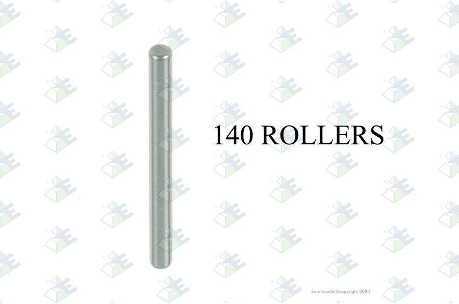 Rodillo 2.5x27.8