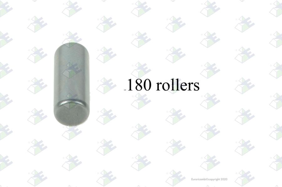 Rodillo d.6x14.75 t.p