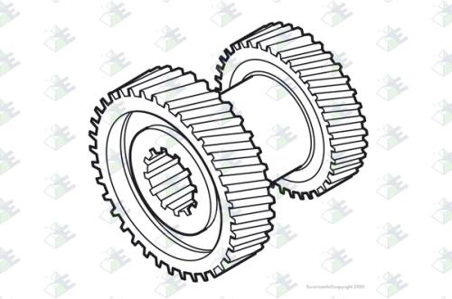 Engr. doble 2a/3a 17/22 dientes