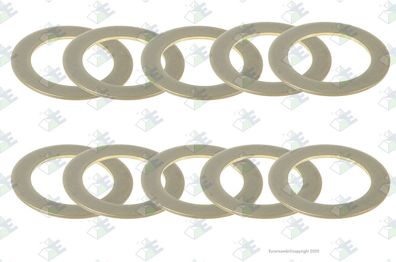 Arandela laton e.1.00 mm