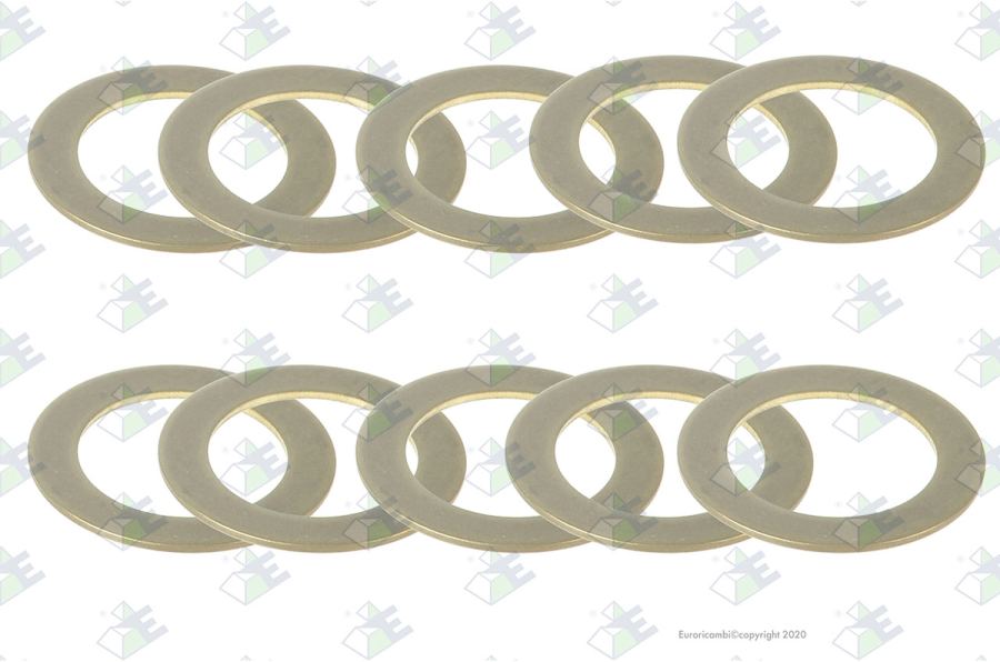 Arandela laton e.1.00 mm