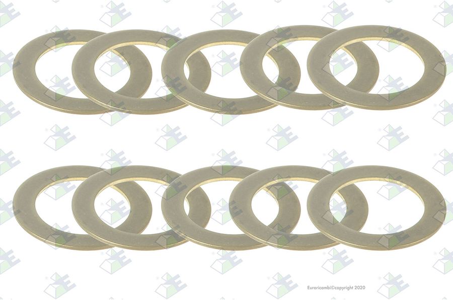 Arandela laton e.1.00 mm