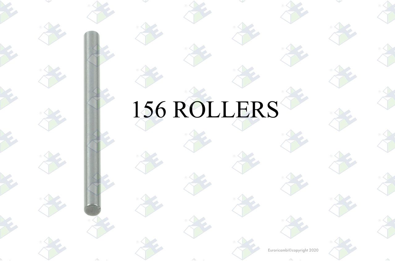 Juego rodillos (156 pzas)