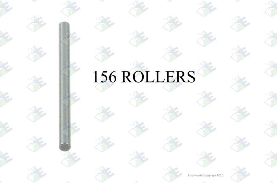 Juego rodillos (156 pzas)